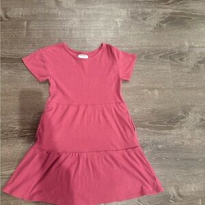Old Navy Pink Tiered Kids Dress